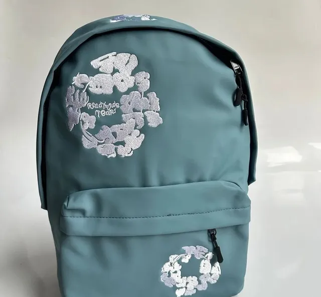 Readymade Backpack Embroidered Floral