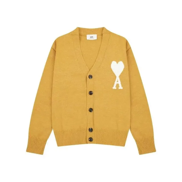 AMI Paris Cardigan Heart A Logo