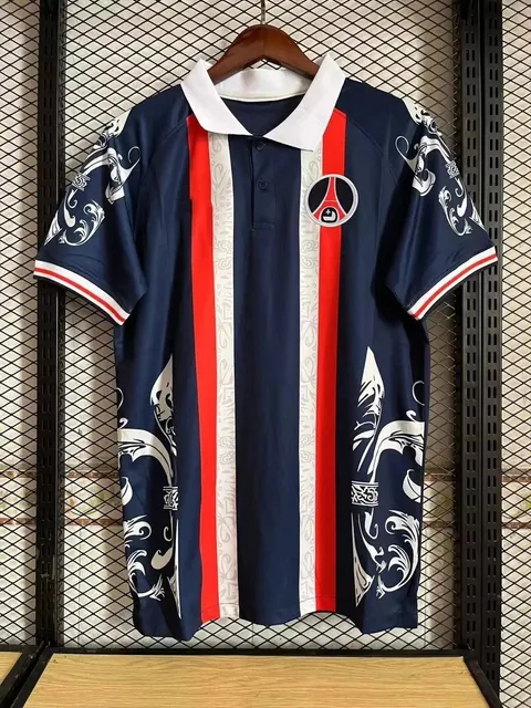 Paris Saint-Germain × Nike Home Jersey Baroque Print