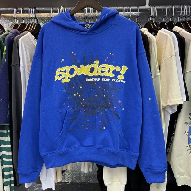 Sp5der Hoodie Spider Web Graphic