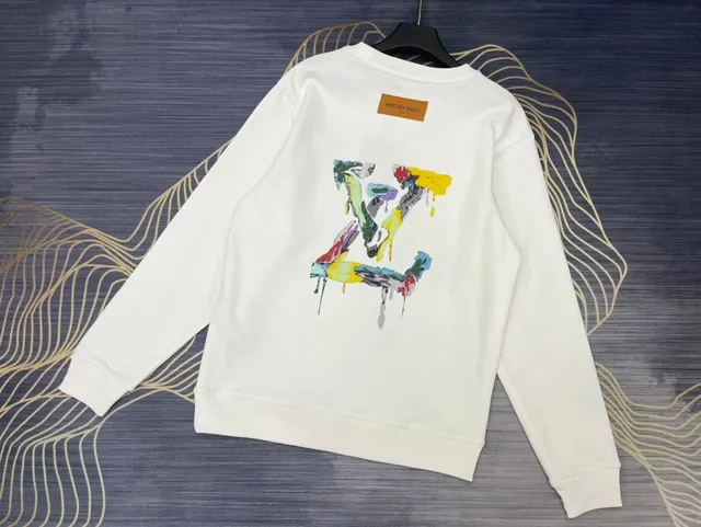 Louis Vuitton Crewneck Sweatshirt Painted Monogram