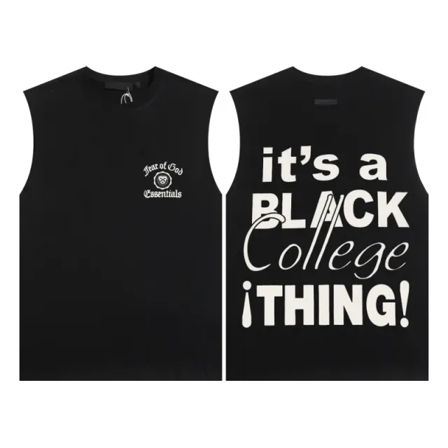 Fear of God Essentials Sleeveless Tee It's a Black College Thing