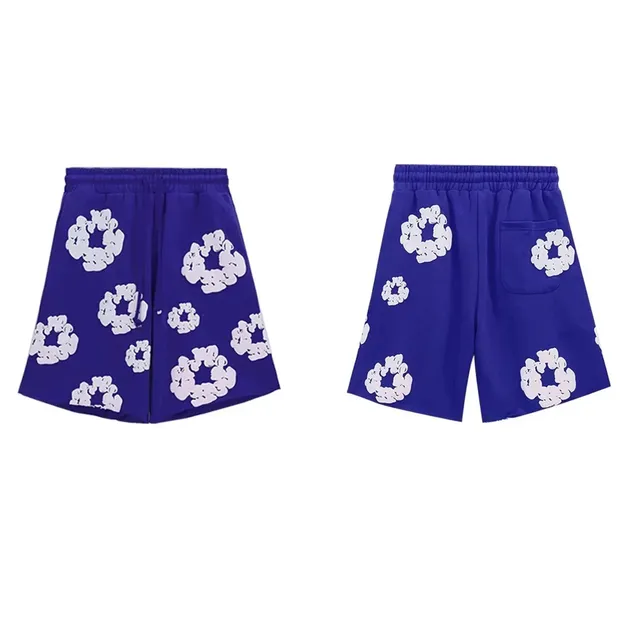 Denim Tears Scrunchie Shorts Cloud Print