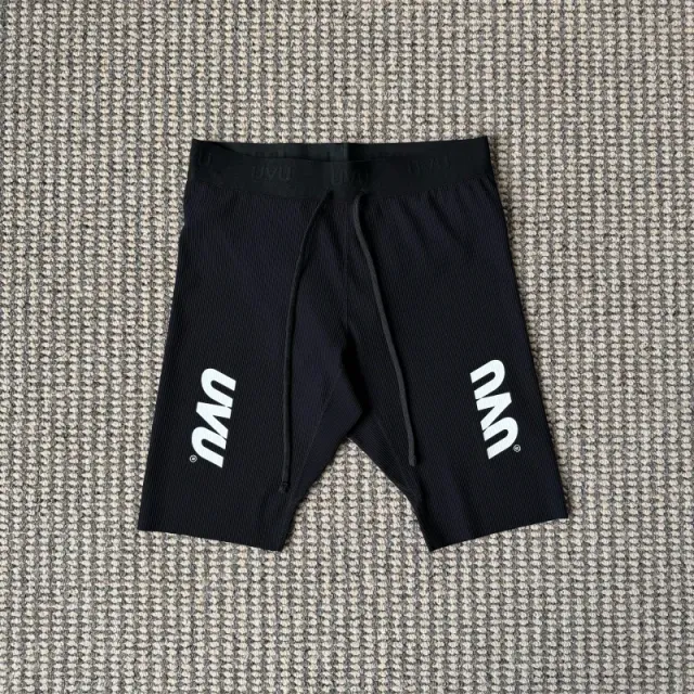 UVU Ribbed Performance Shorts Logo Print