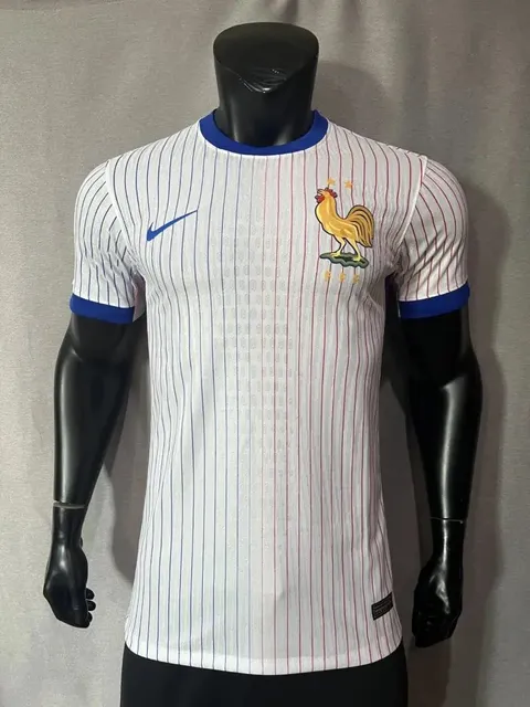 Nike × France National Team France Home Jersey 2024 Striped