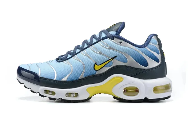 Nike Air Max Plus Light Blue Navy Yellow