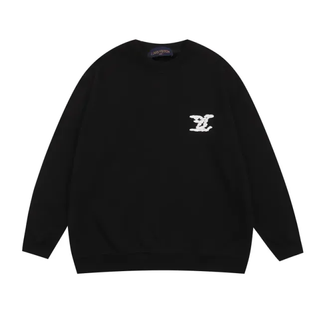 Louis Vuitton Crewneck Sweatshirt Embroidered Monogram