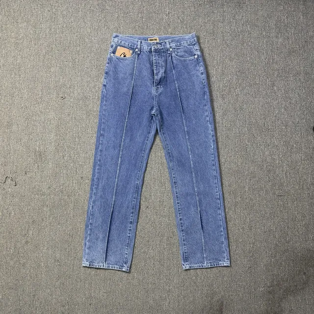 8009蓝牛仔长裤