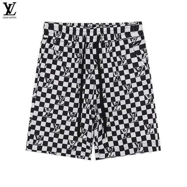 Louis Vuitton Checkered Shorts LV Monogram Chessboard