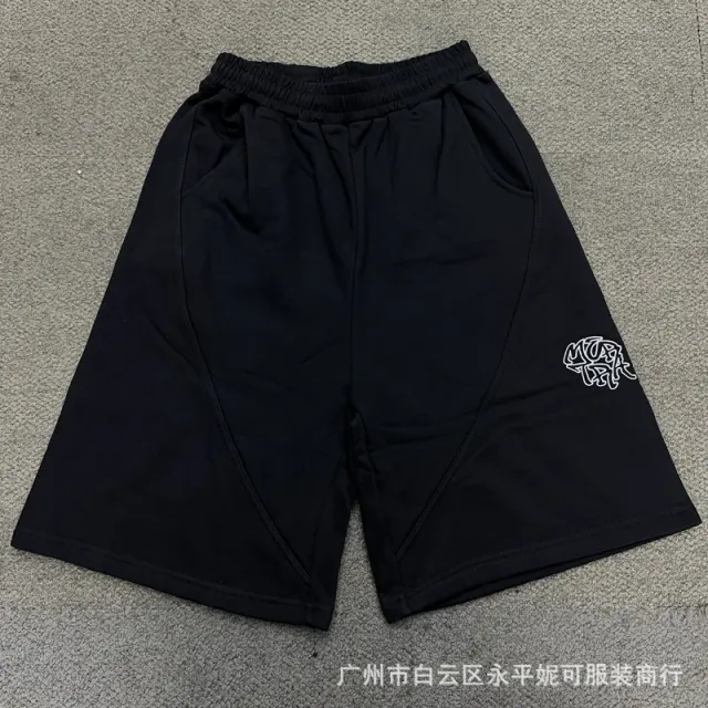 全黑色7分裤薄绒