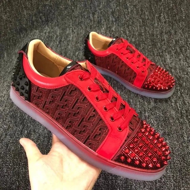 Christian Louboutin Louis Junior Spiked