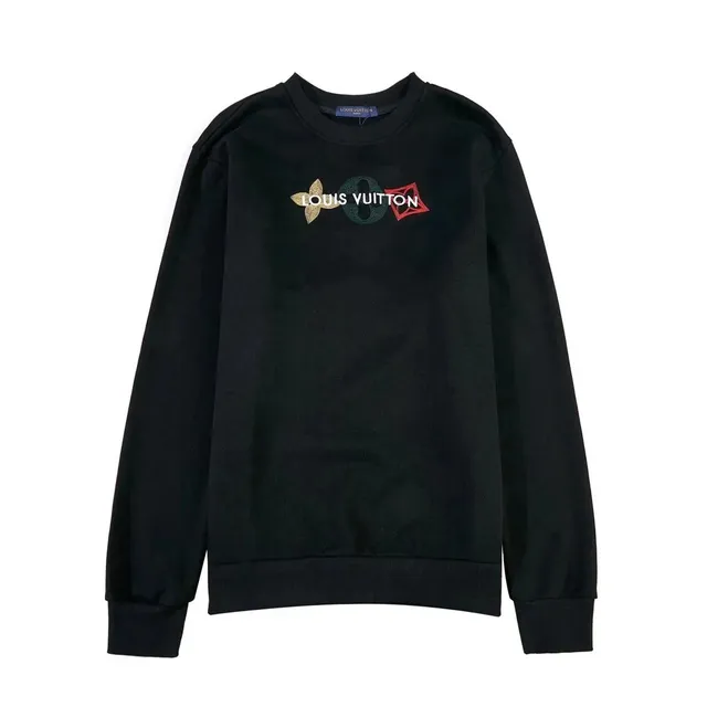 Louis Vuitton Crewneck Sweatshirt Multicolor Logo Embroidery