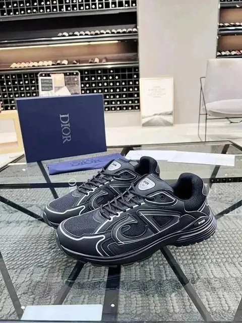 Dior B23 Low Black White
