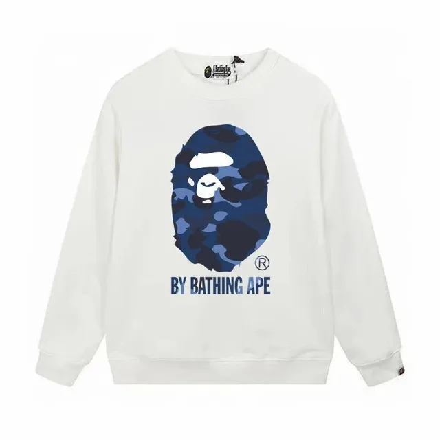 BAPE Crewneck Sweatshirt Camouflage Ape Head
