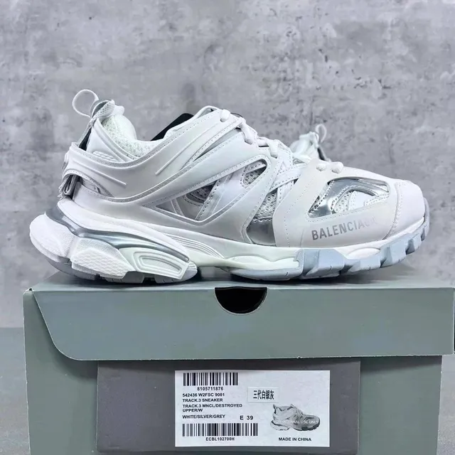 Balenciaga Track.3 Sneaker White/Silver/Grey