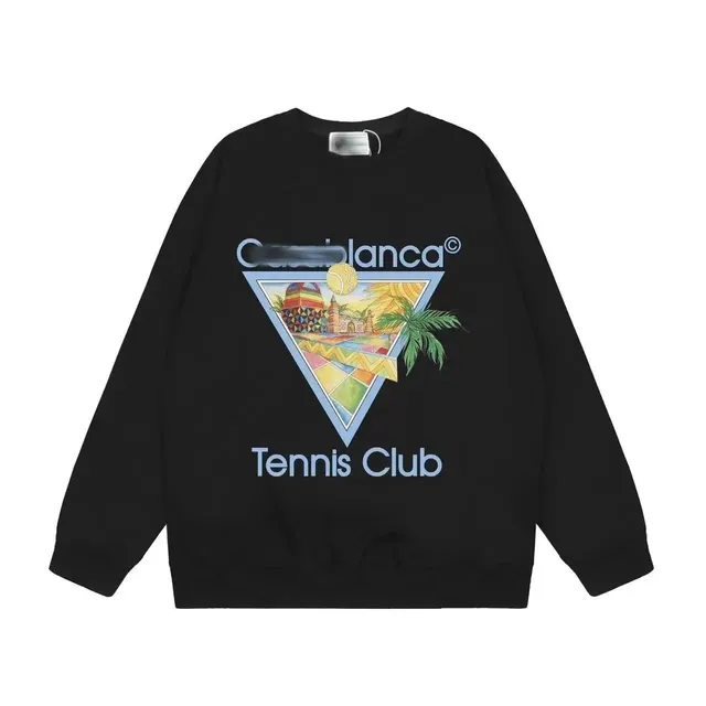 Casablanca Tennis Club Sweatshirt Triangle Print
