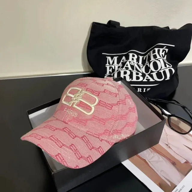 Balenciaga Baseball Cap Chain Print