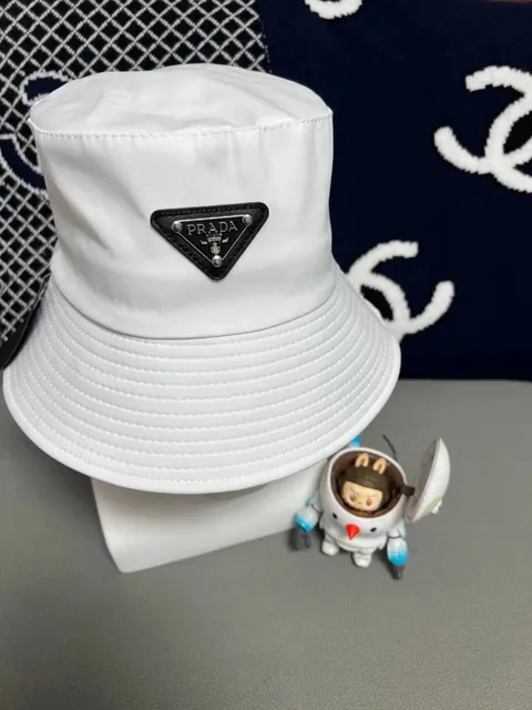 Prada Bucket Hat Triangle Logo