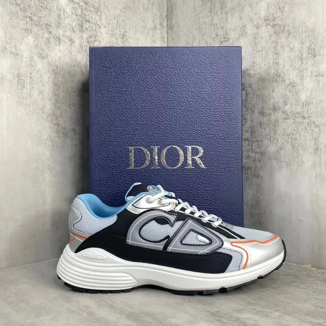 Dior B22 Silver Logo