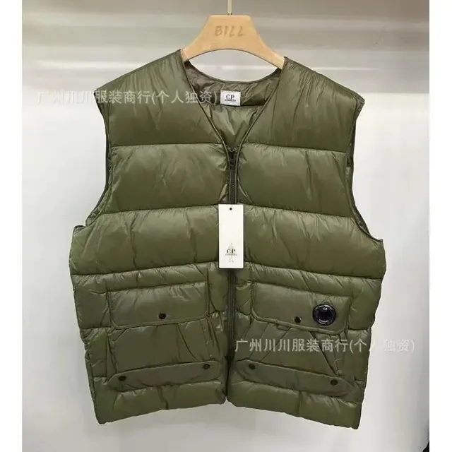 C.P. Company Goggle Vest Olive