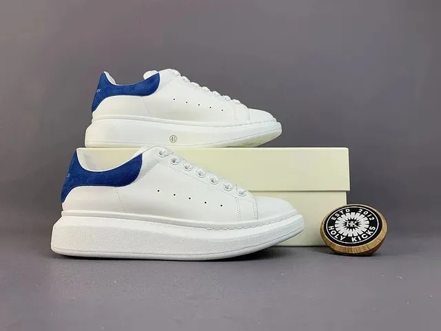 Alexander McQueen Oversized Sneaker White and Navy