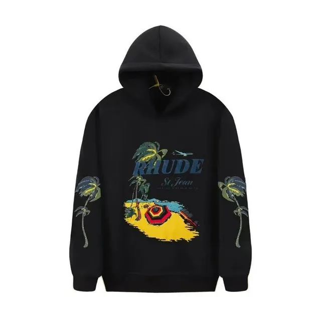 Rhude Hoodie Tropical Print