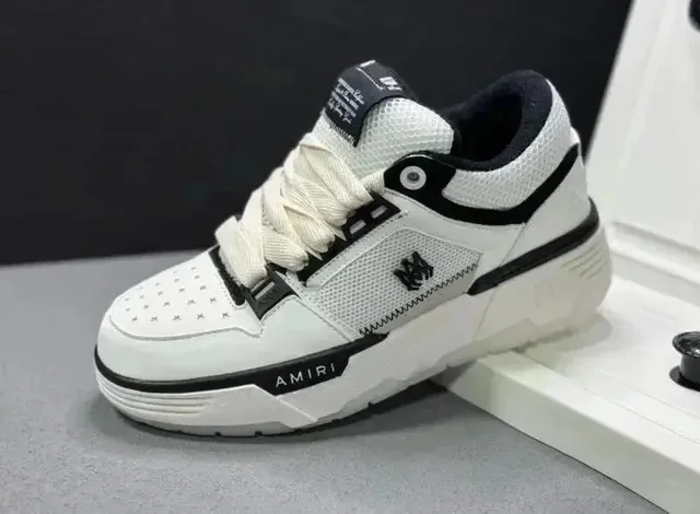 Amiri Sneaker Mesh and Leather