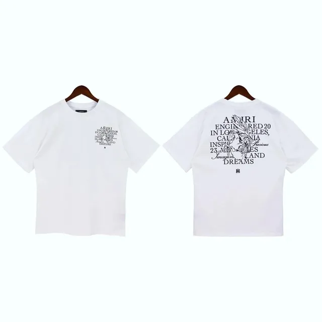Amiri Graphic Tee Engineered 20 Print