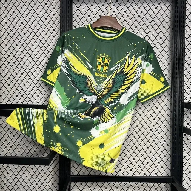 Brazil National Team Jersey Eagle Graphic