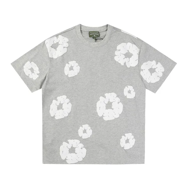 Scrunched Hair Tie Tee All-Over Print