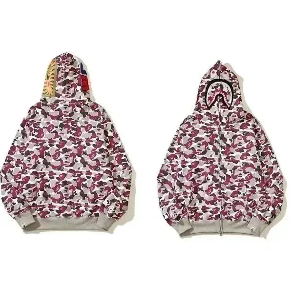 BAPE Shark Hoodie Camouflage