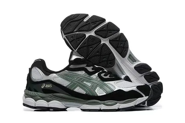 Asics Gel-Kayano 14 Black White Green