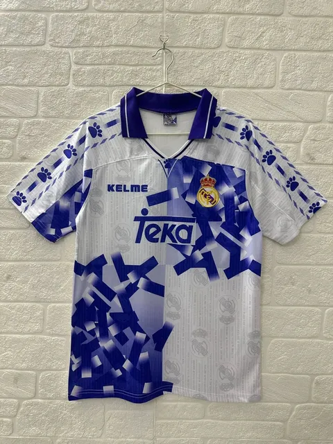 Kelme Real Madrid Home Jersey 1997-98 Away