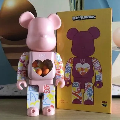 Be@rbrick Bearbrick LM Heart Print