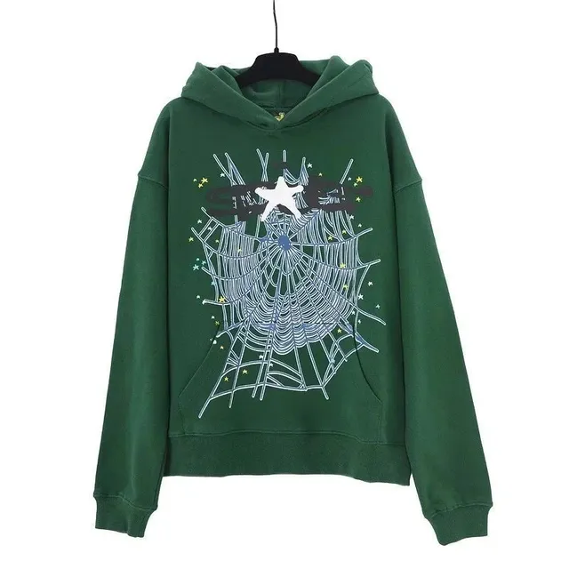 Sp5der Hoodie Spiderweb Graphic