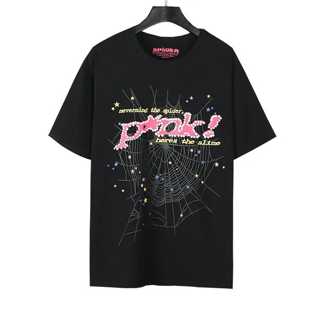 Sp5der Graphic Tee Spider Web Slime