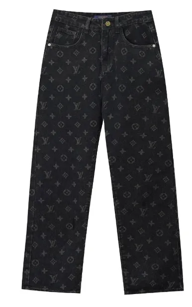 Louis Vuitton Monogram Jeans All-Over Monogram