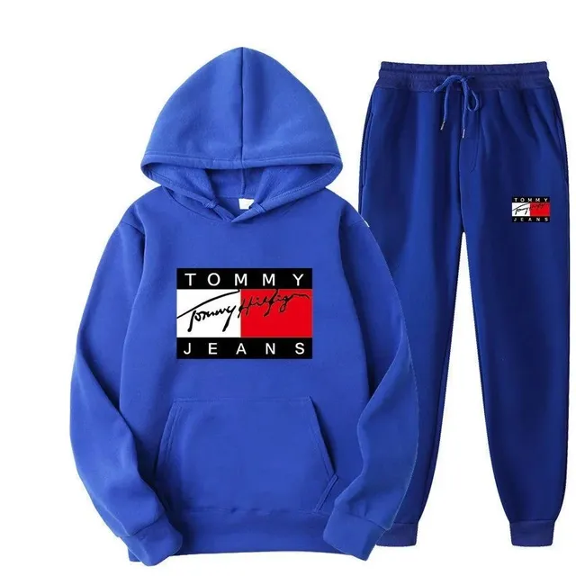Tommy Hilfiger Hoodie and Joggers Set Tommy Jeans Logo