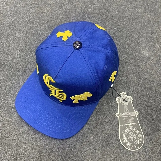 Chrome Hearts Snapback Cap Cross Logo Embroidery