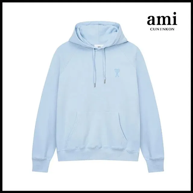 AMI Paris Hoodie Heart Logo