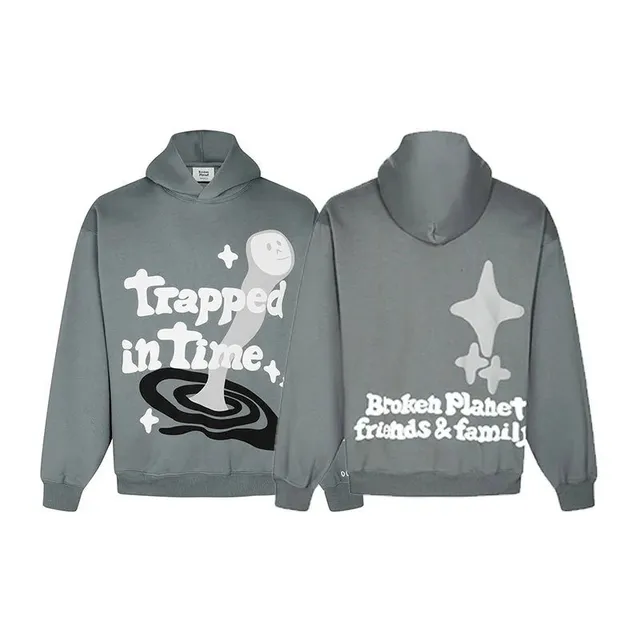 Broken Planet Hoodie Trapped in Time