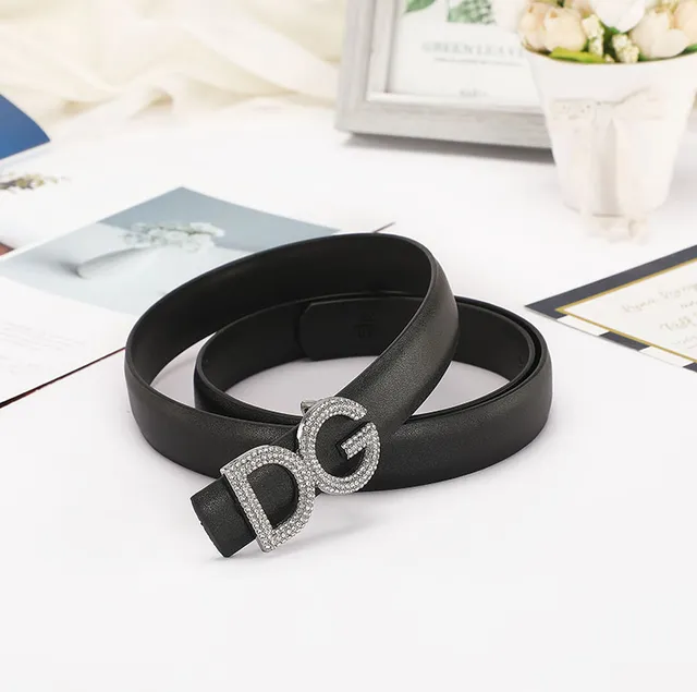 Dolce & Gabbana DG Logo Belt Crystal-Embellished