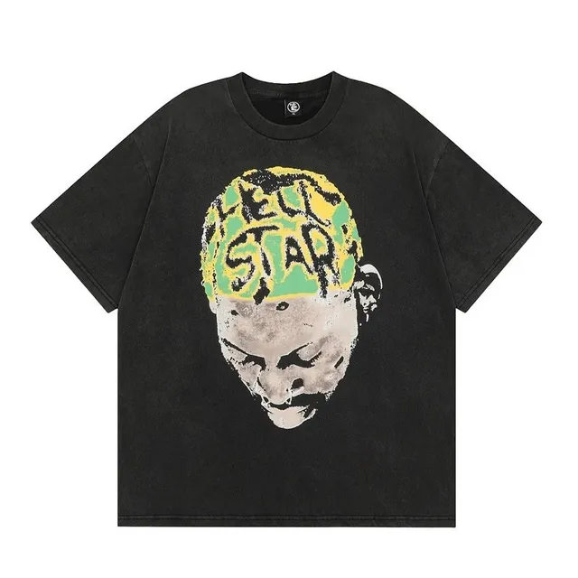 Hellstar Graphic Tee Hell Star Face Print