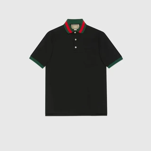 Gucci Polo Shirt Web Trim