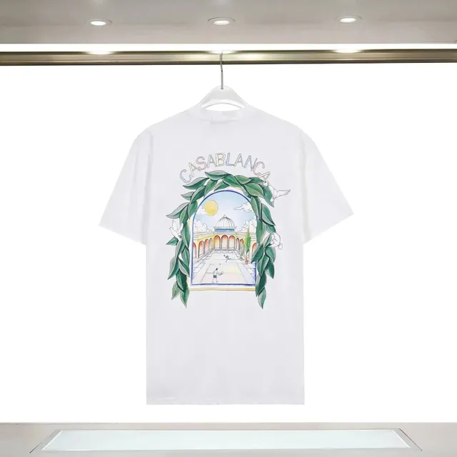 T-Shirt Casablanca Tennis Club Print