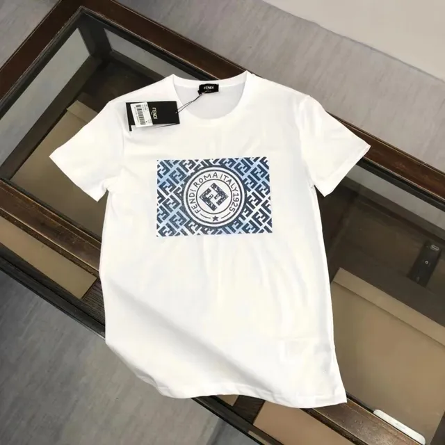 Fendi Graphic T-Shirt FF Logo Print