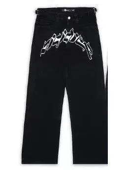 Corteiz Jeans Crown Logo Embroidery