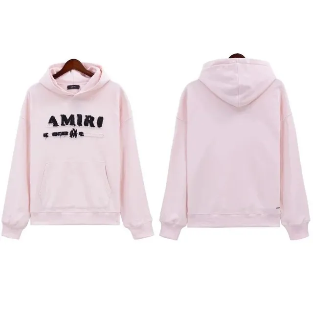 Amiri Hoodie Distressed Logo
