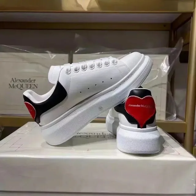 Alexander McQueen Oversized Sneaker Heart Detail