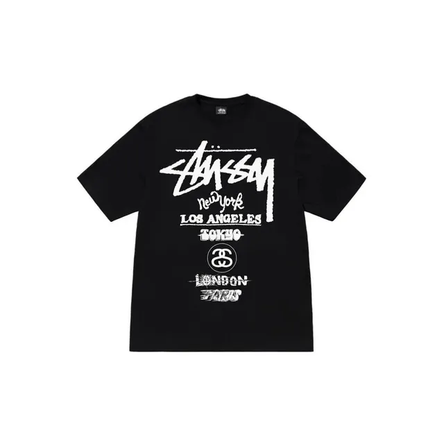 Stüssy Graphic Tee World Cities